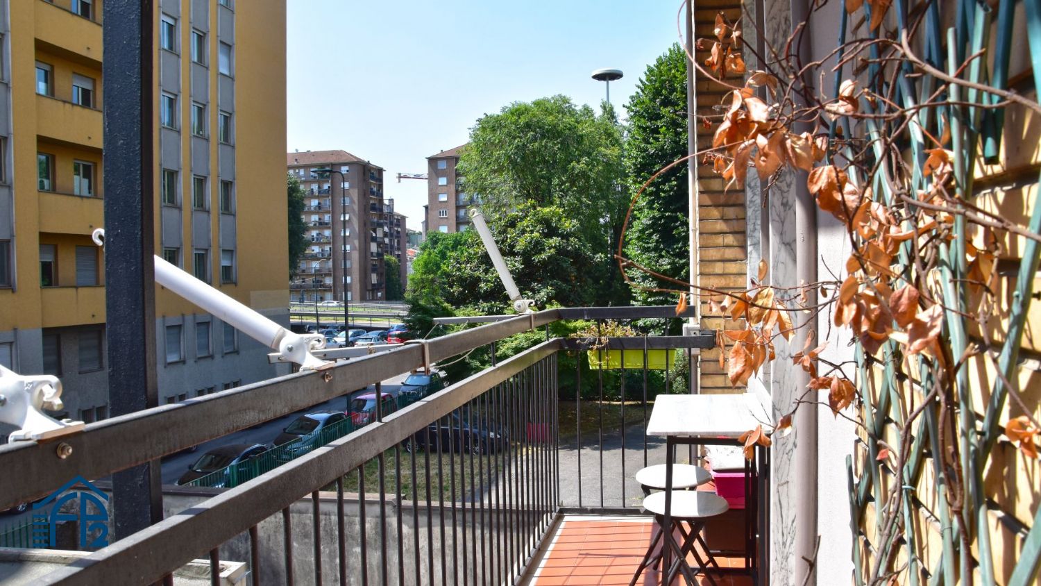 Bilocale con balcone
