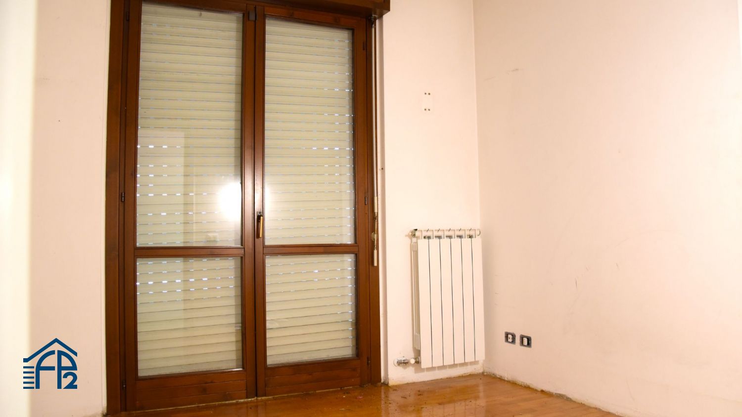 Trilocale con giardino