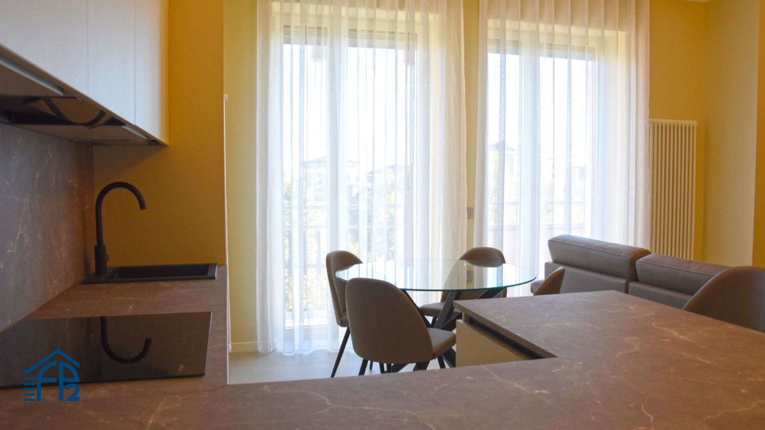 Trilocale Elegante e Panoramico