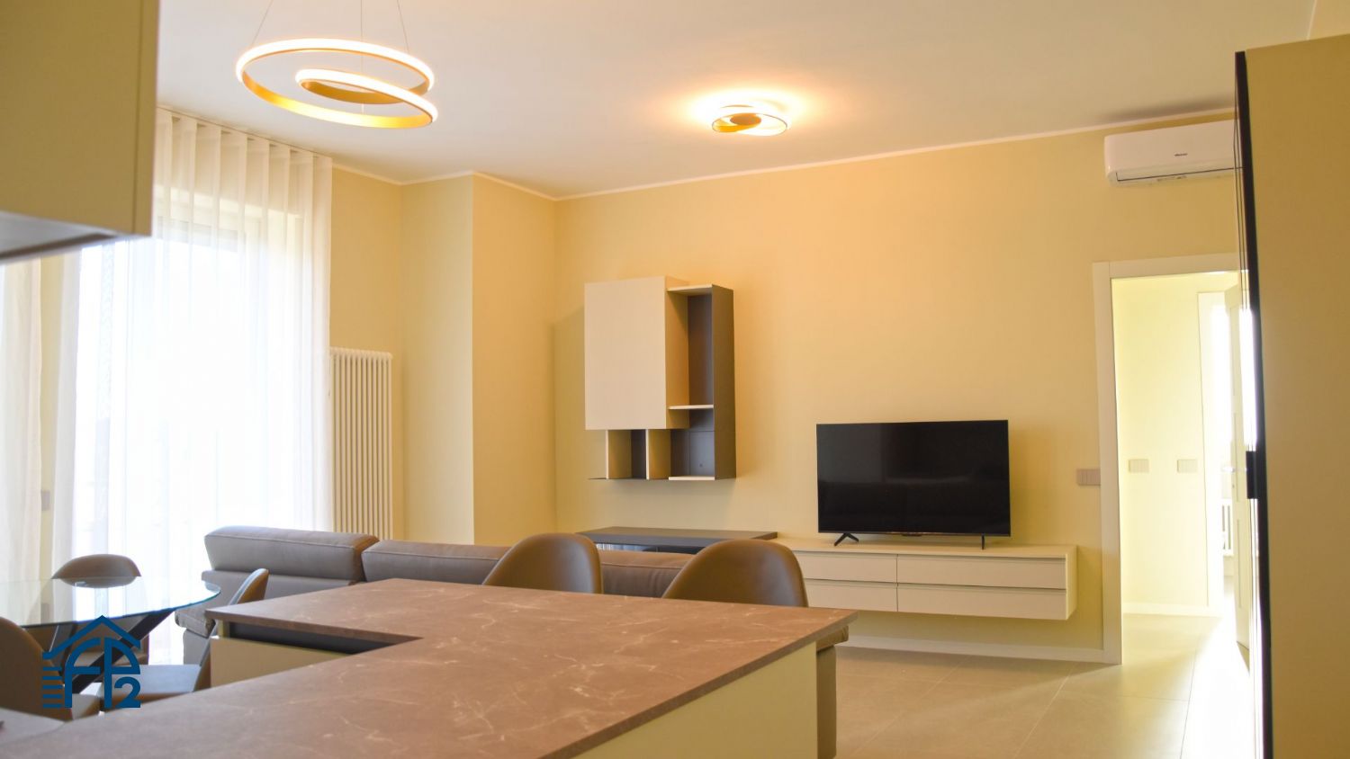 Trilocale Elegante e Panoramico