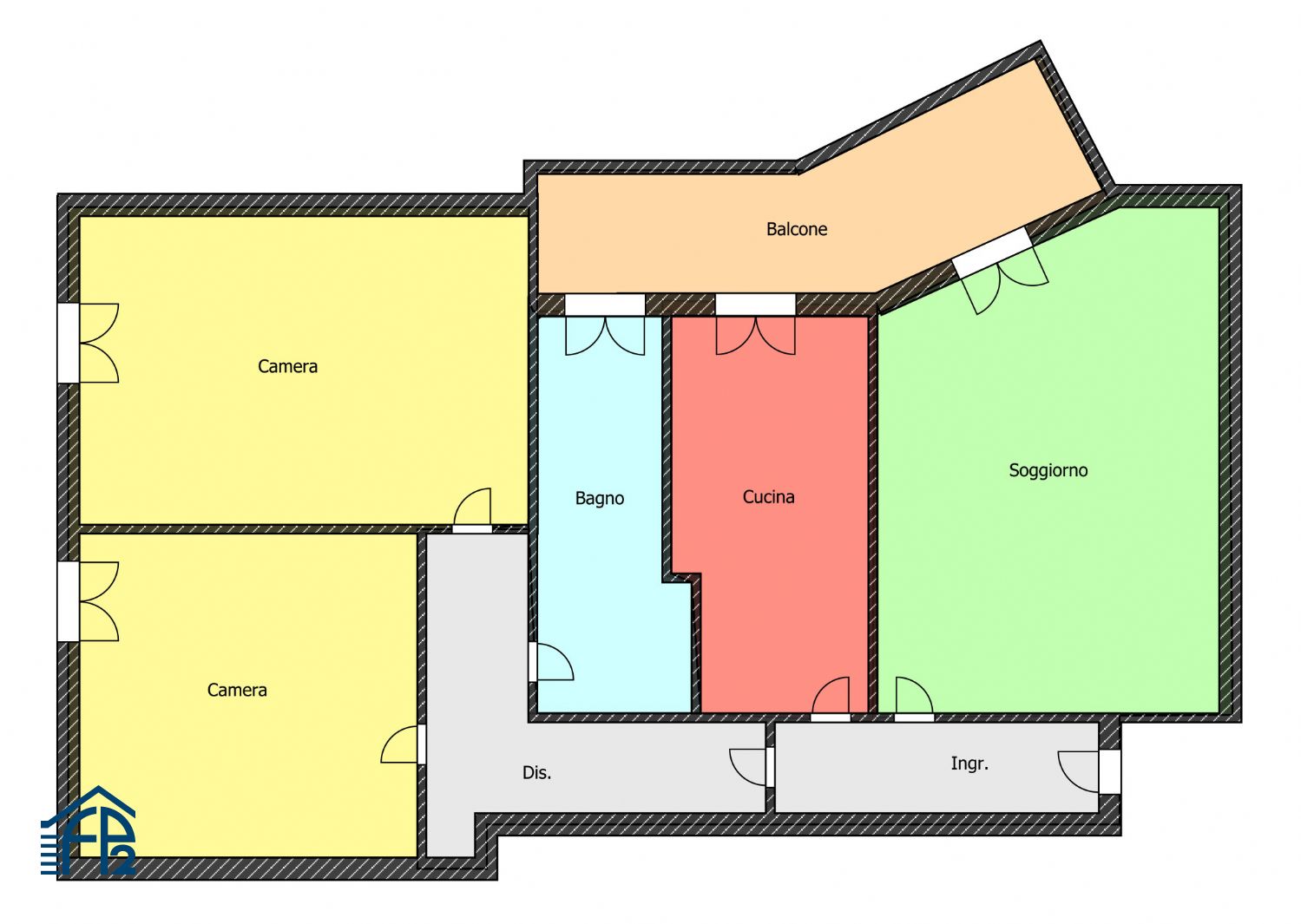 Ampio Trilocale Luminoso