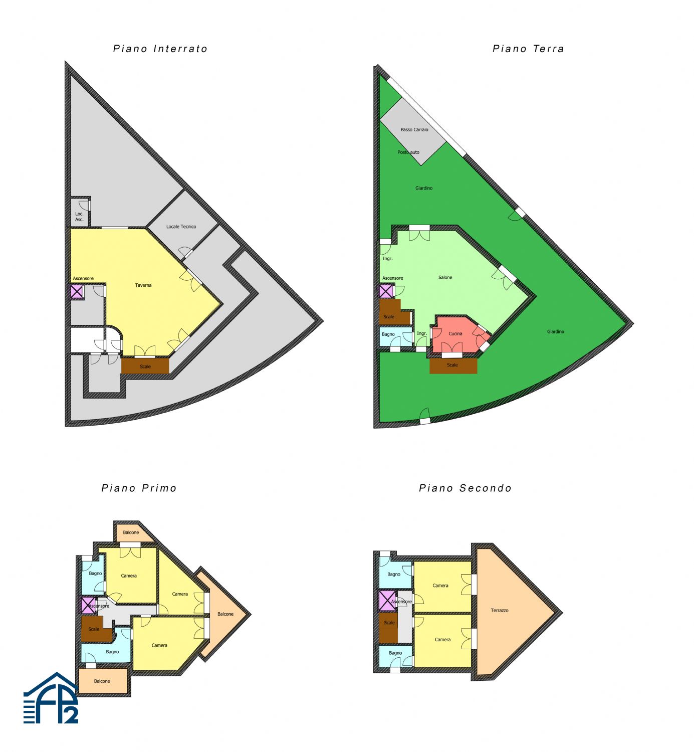 Villa con Giardino zona Isola