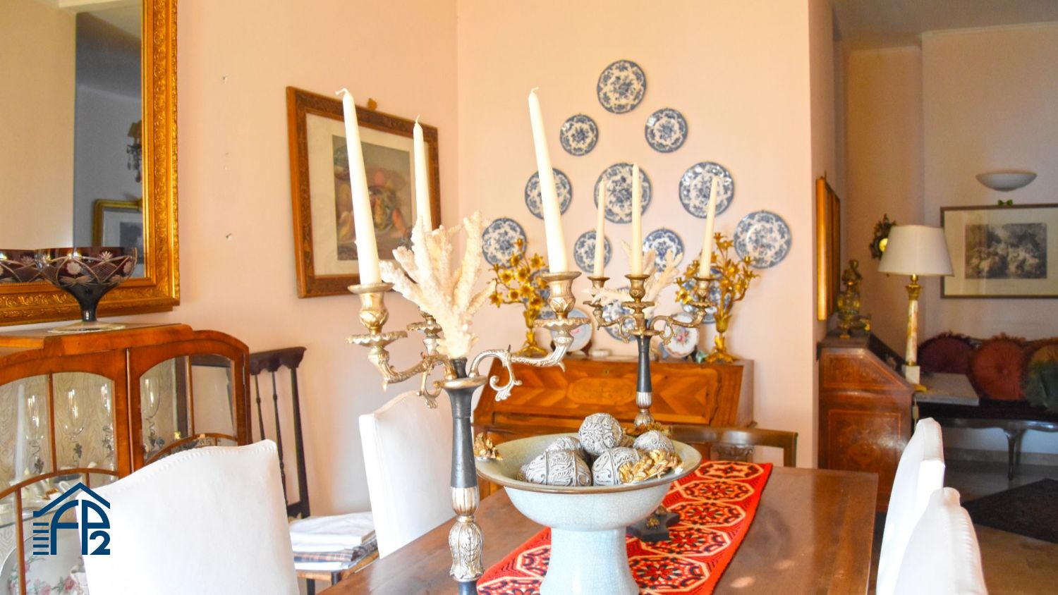 Quadrilocale panoramico in stabile signorile