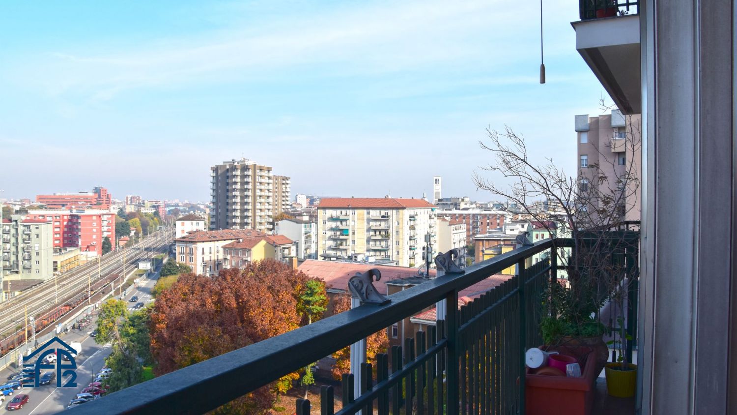 Quadrilocale panoramico in stabile signorile