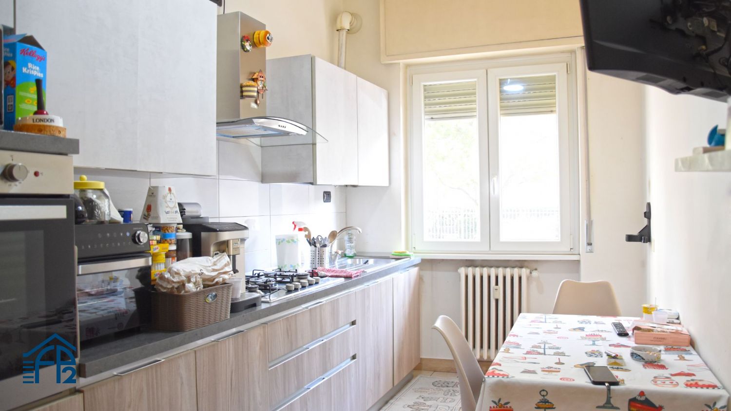 Trilocale con Cucina Abitabile