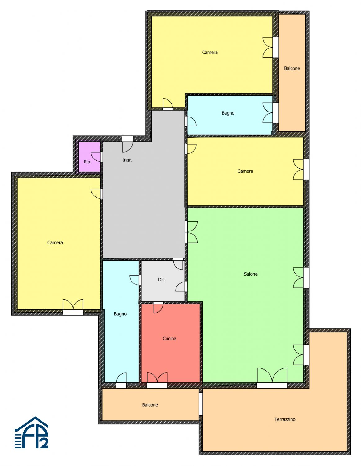 Quadrilocale Signorile