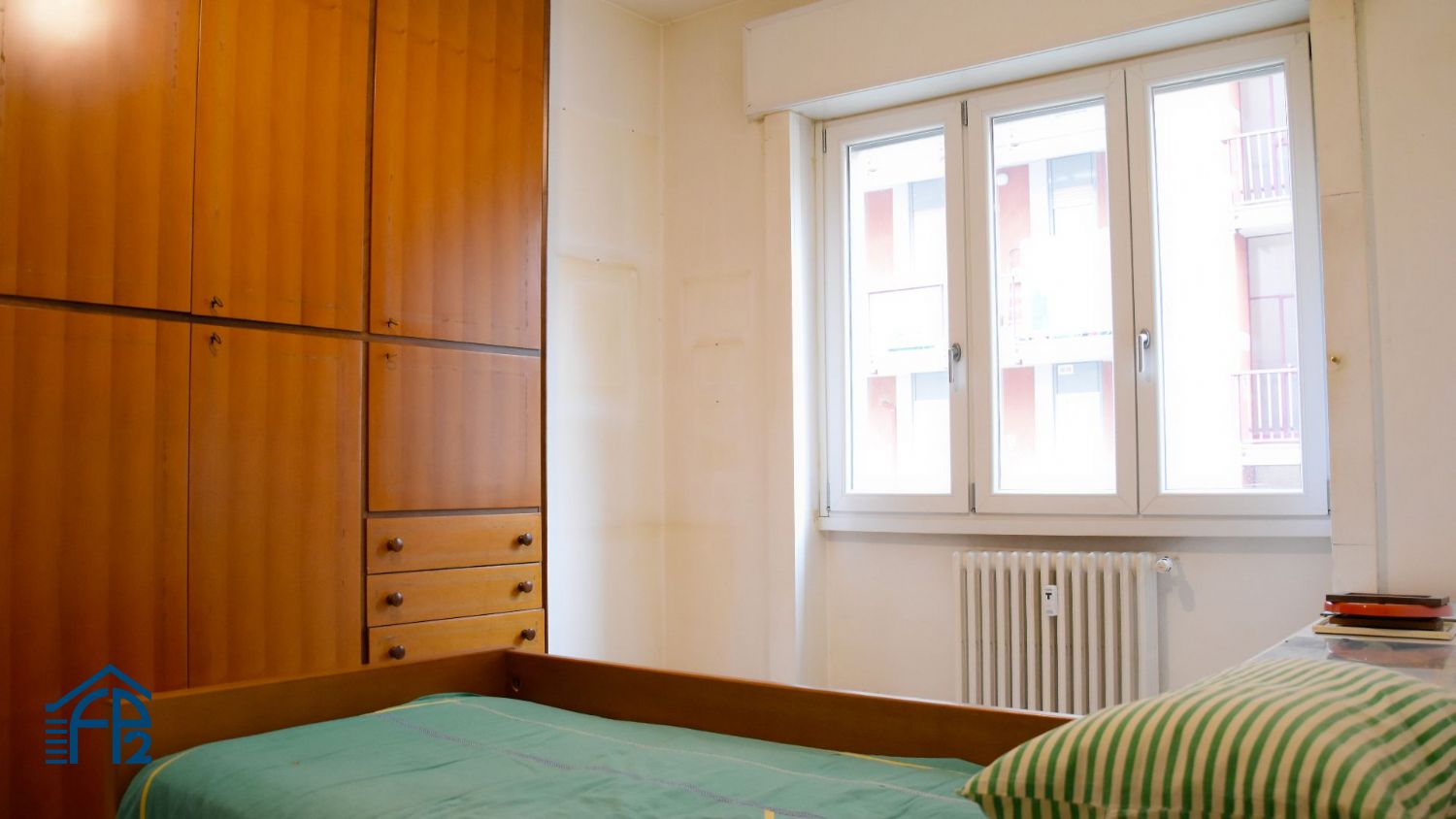 Trilocale con cucina abitabile