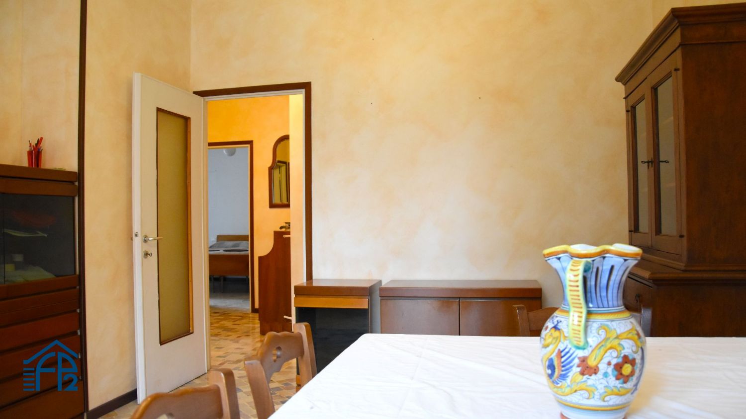 Trilocale con cucina abitabile