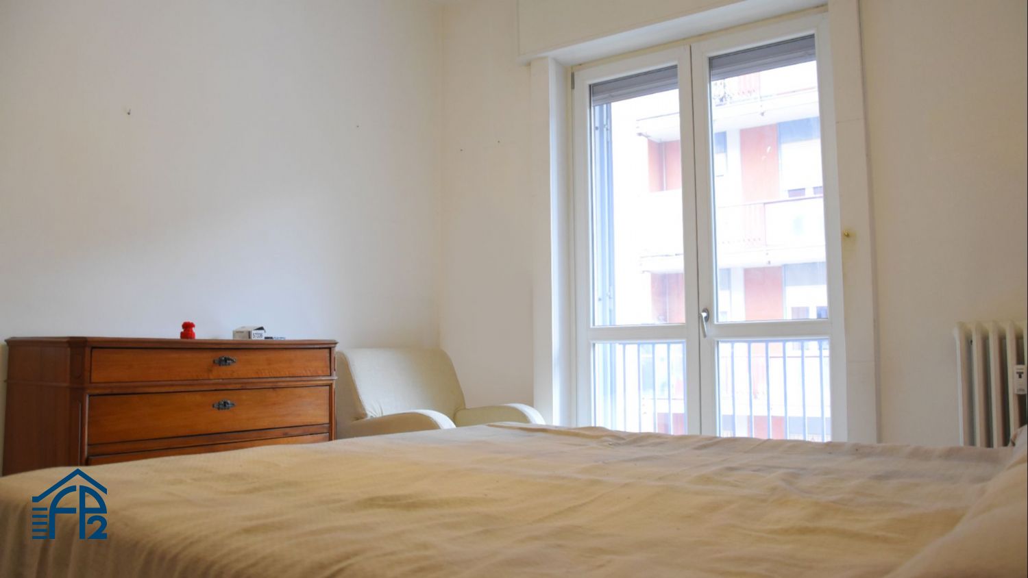 Trilocale con cucina abitabile