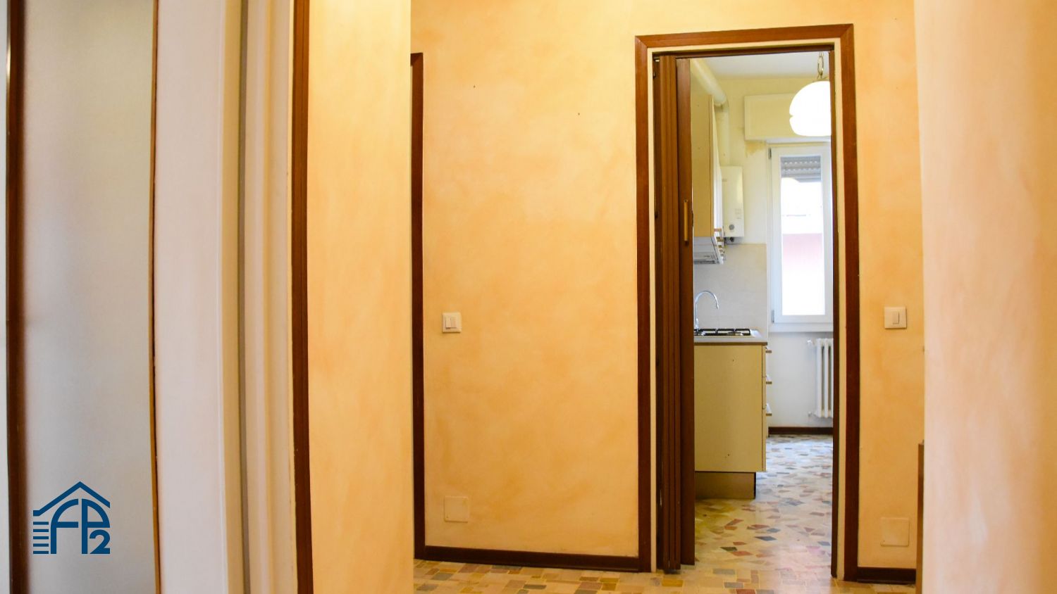 Trilocale con cucina abitabile