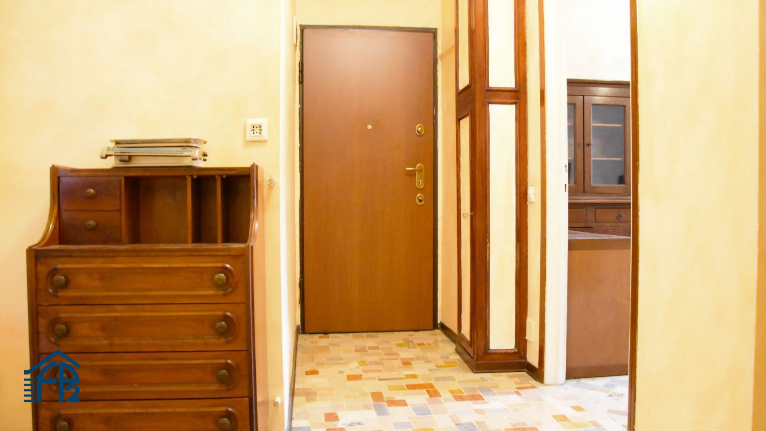 Trilocale con cucina abitabile