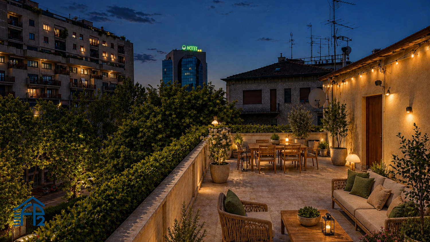 Appartamenti Ristrutturati con Terrazzo