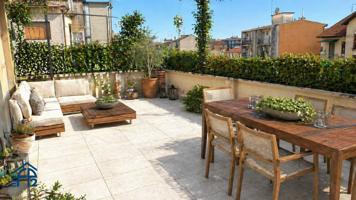 Appartamenti Ristrutturati con Terrazzo