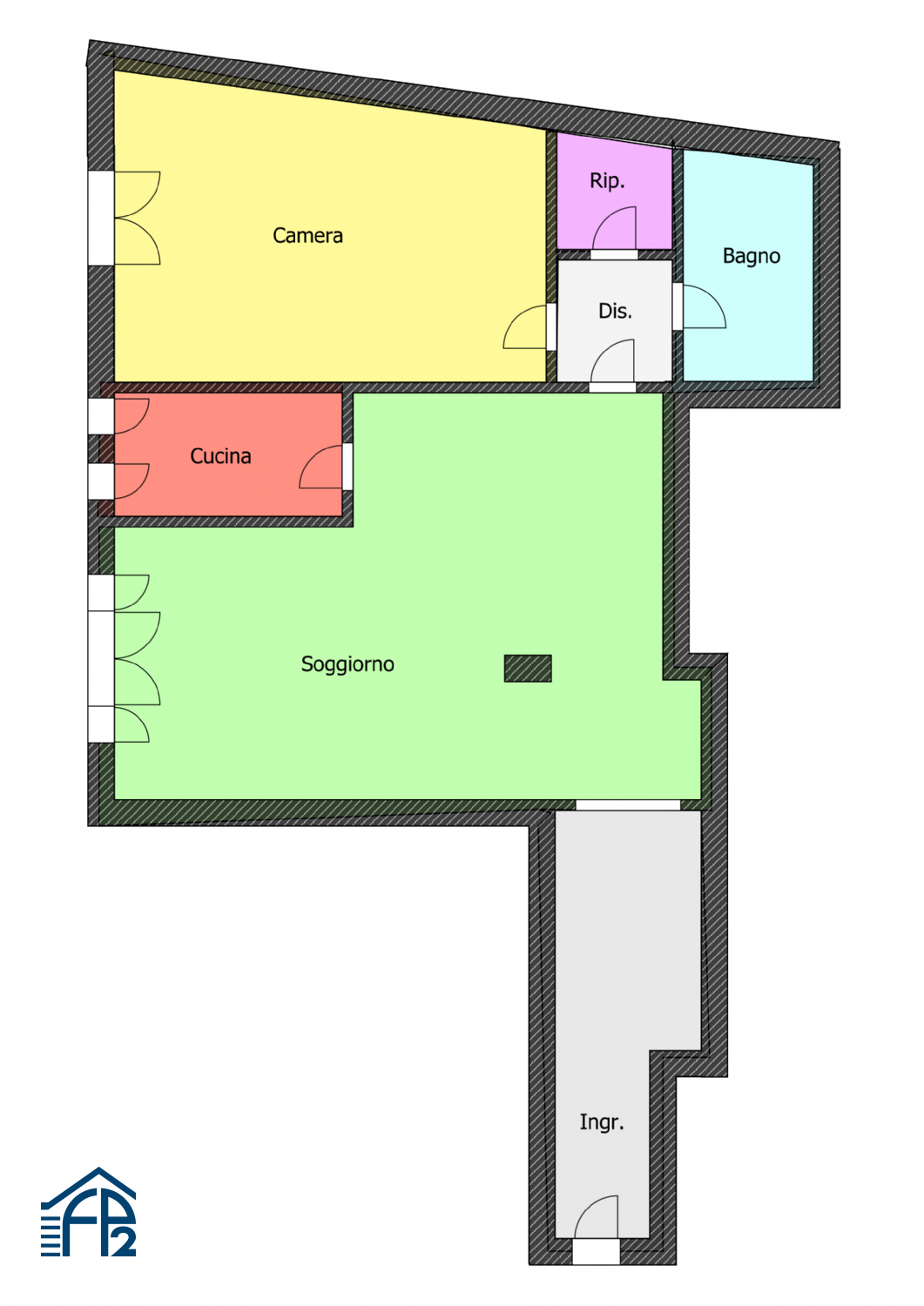 Ampio Bilocale zona Città Studi
