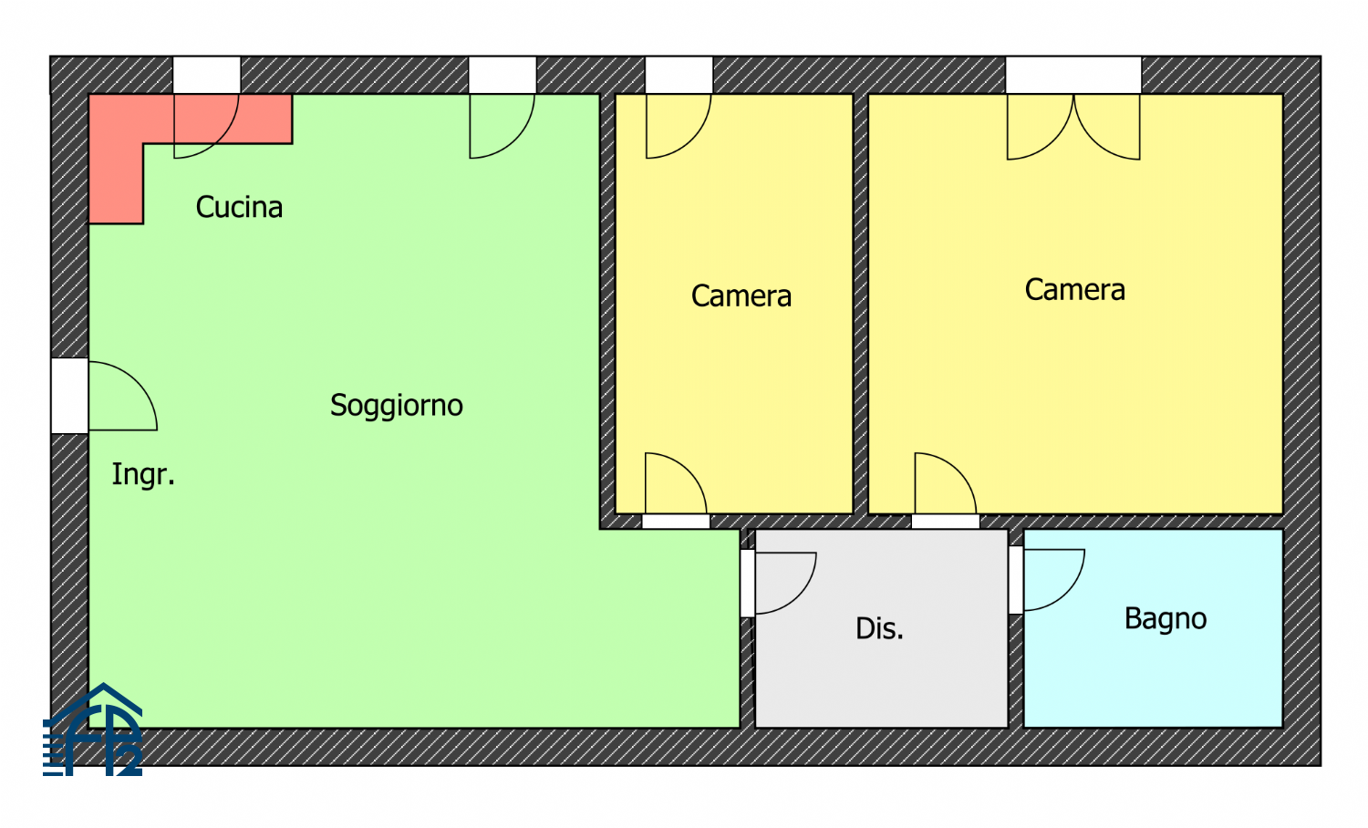 Trilocale Ristrutturato a Milano