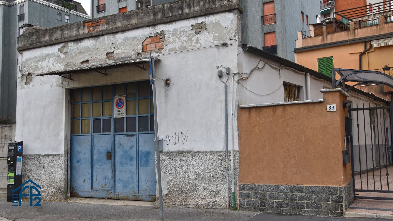 Laboratorio con Doppio Carraio Senza Spese Condominiali